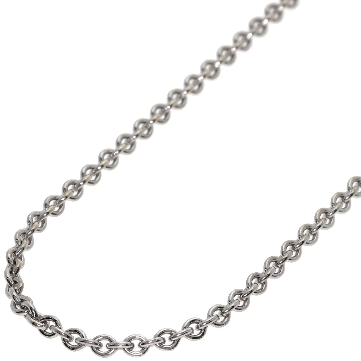 CARTIER Chain 16.5" Necklace K18 White Gold Ladies [Used]