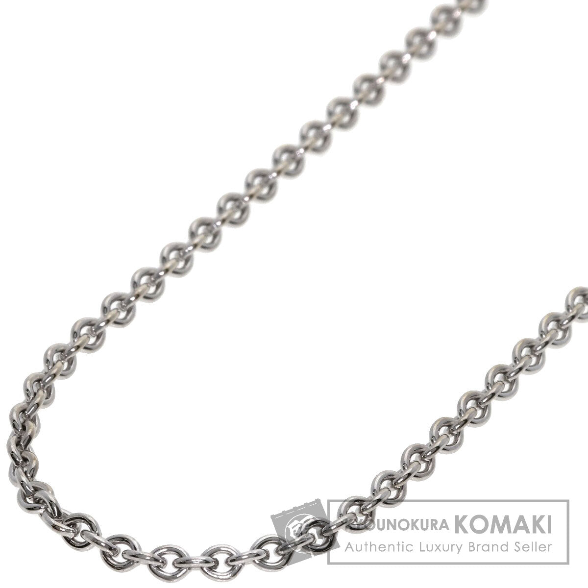 CARTIER Chain 16.5" Necklace K18 White Gold Ladies [Used]