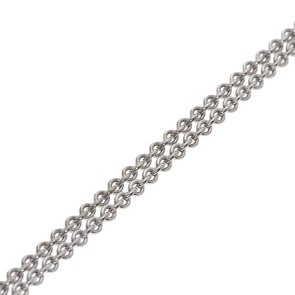 CARTIER Chain 16.5" Necklace K18 White Gold Ladies [Used]