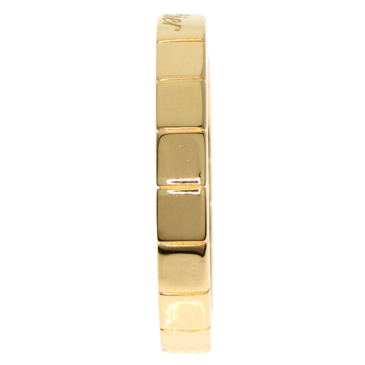 CARTIER   Ring Laniere # 48 K18 Yellow Gold Ladies