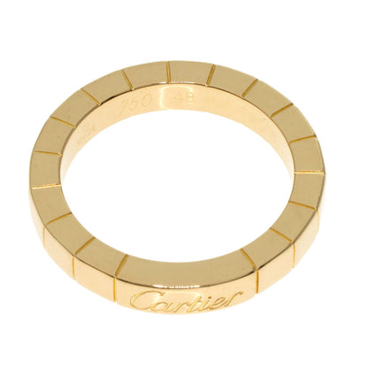 CARTIER   Ring Laniere # 48 K18 Yellow Gold Ladies