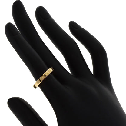 CARTIER   Ring Laniere # 48 K18 Yellow Gold Ladies