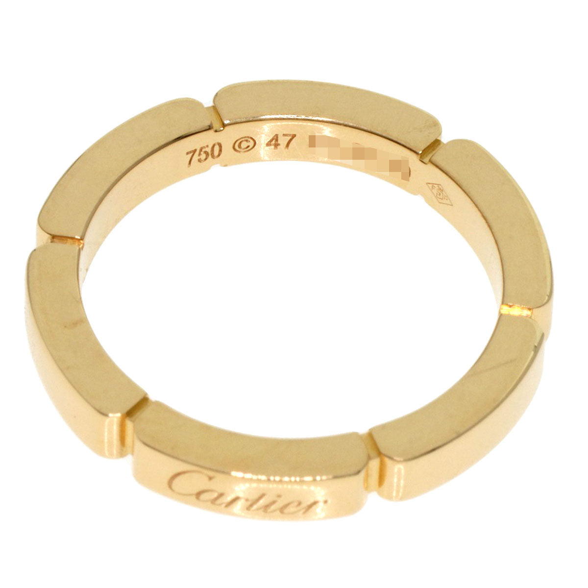 CARTIER   Ring Mayon PANTHERE #47 K18 Yellow Gold Ladies
