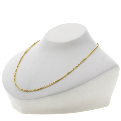 CARTIER   Chain 16.5" Necklace  K18 Yellow Gold Ladies [Used]