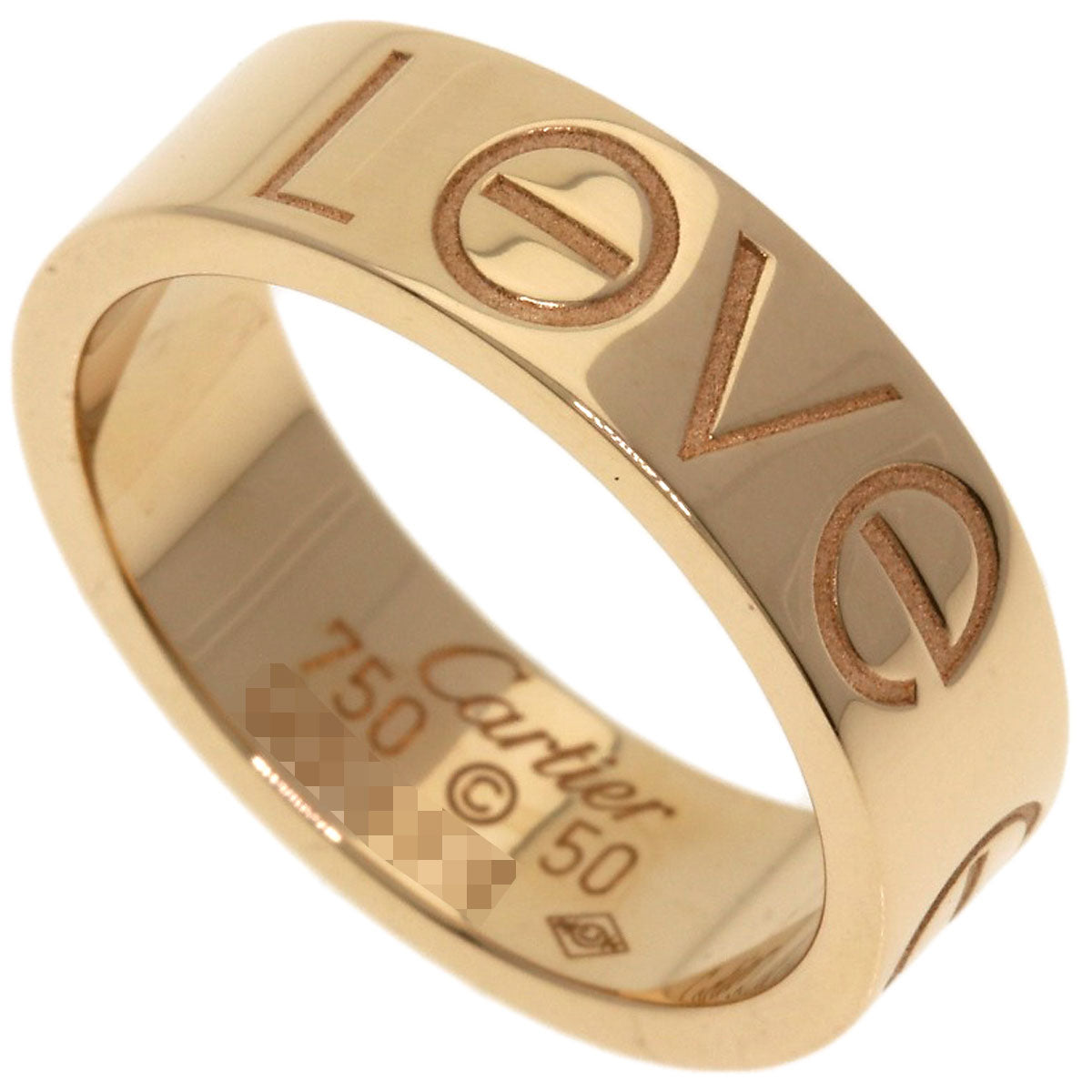 CARTIER   Ring love ring 2006 limited edition #50 K18 Pink Gold Ladies