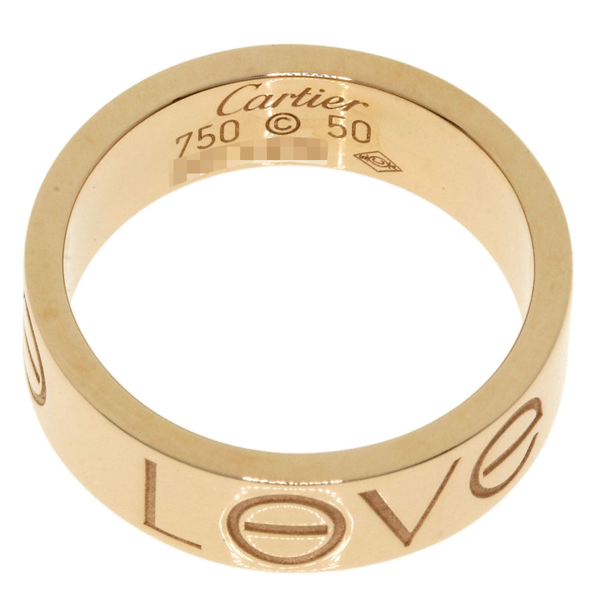 CARTIER   Ring love ring 2006 limited edition #50 K18 Pink Gold Ladies