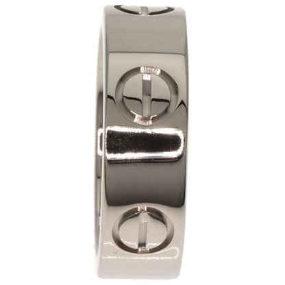 CARTIER   Ring love ring #47 K18 White Gold Ladies