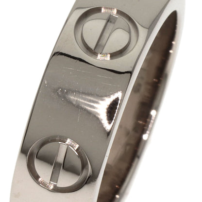 CARTIER   Ring love ring #47 K18 White Gold Ladies