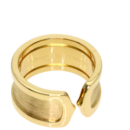 CARTIER C2 Ring #51 Ring K18 Yellow Gold Ladies [Used]