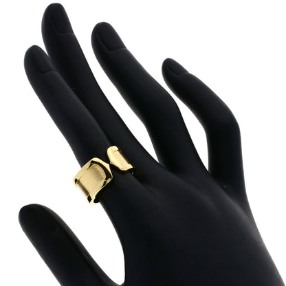 CARTIER C2 Ring #51 Ring K18 Yellow Gold Ladies [Used]