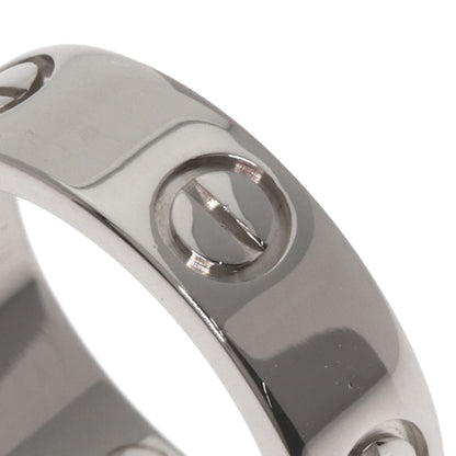 CARTIER love ring #48 Ring K18 White Gold Ladies [Used]
