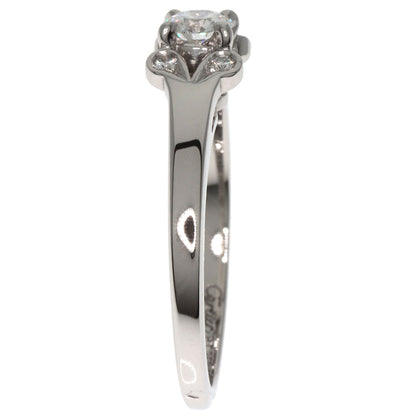 CARTIER   Ring Ballerina Diamond #50 Platinum PT950 Ladies