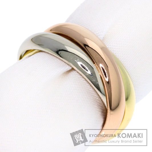 CARTIER Trinity LM #51 Ring K18 Yellow Gold K18 White GoldLadies [Used]