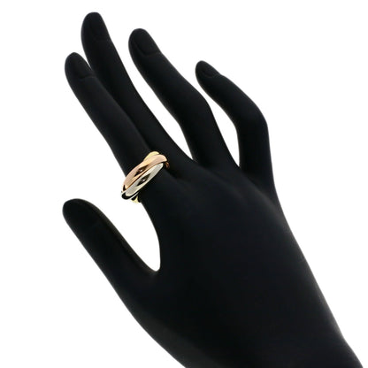 CARTIER Trinity LM #51 Ring K18 Yellow Gold K18 White GoldLadies [Used]