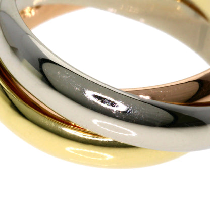 CARTIER Trinity LM #51 Ring K18 Yellow Gold K18 White GoldLadies [Used]