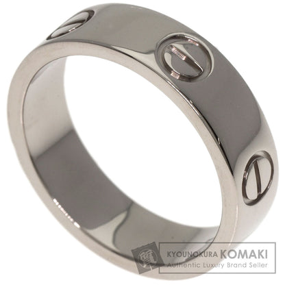 CARTIER love ring #56 Ring K18 White Gold Ladies [Used]