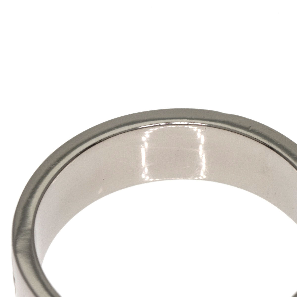 CARTIER love ring #56 Ring K18 White Gold Ladies [Used]