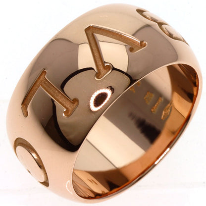 BVLGARI   Ring Mono logo ring # 54 K18 Pink Gold Ladies