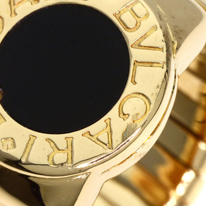 BVLGARI   Ring Tubogas Onyx K18 Yellow Gold Ladies