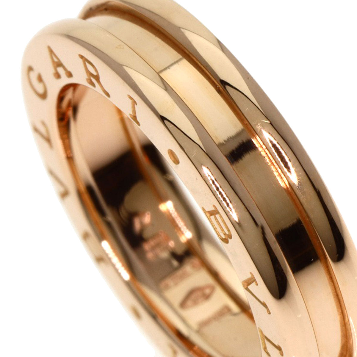 BVLGARI   Ring B.zero1 1 band XS #47 K18 Pink Gold Ladies