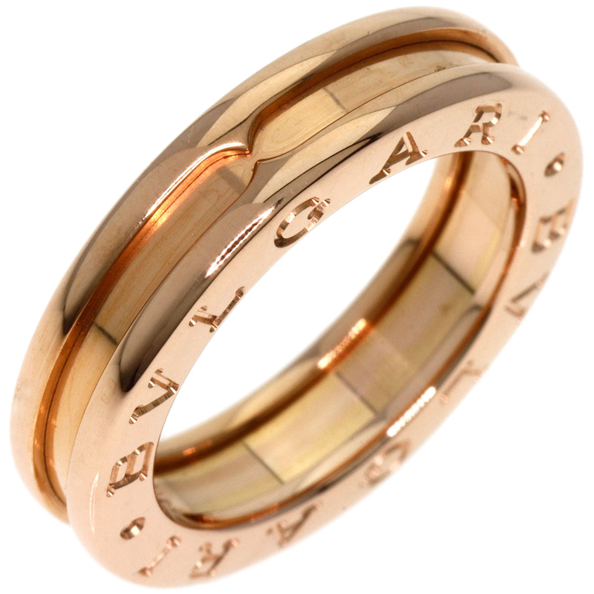 BVLGARI   Ring B.zero1 1 band XS #50 K18 Pink Gold Ladies