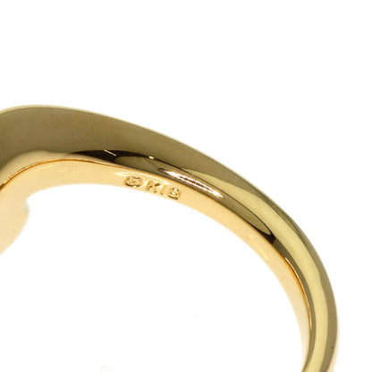 MIKIMOTO   Pearl Pearl Ring  K18 Yellow Gold Ladies [Used]