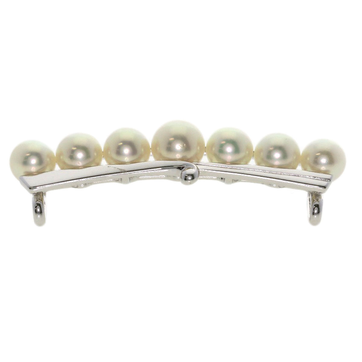 MIKIMOTO Pearl Pearl Obi closure K14 White Gold Ladies [Used]