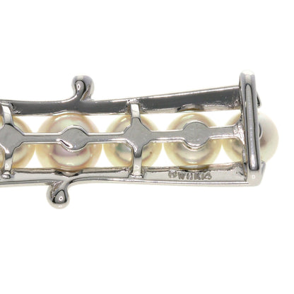 MIKIMOTO Pearl Pearl Obi closure K14 White Gold Ladies [Used]