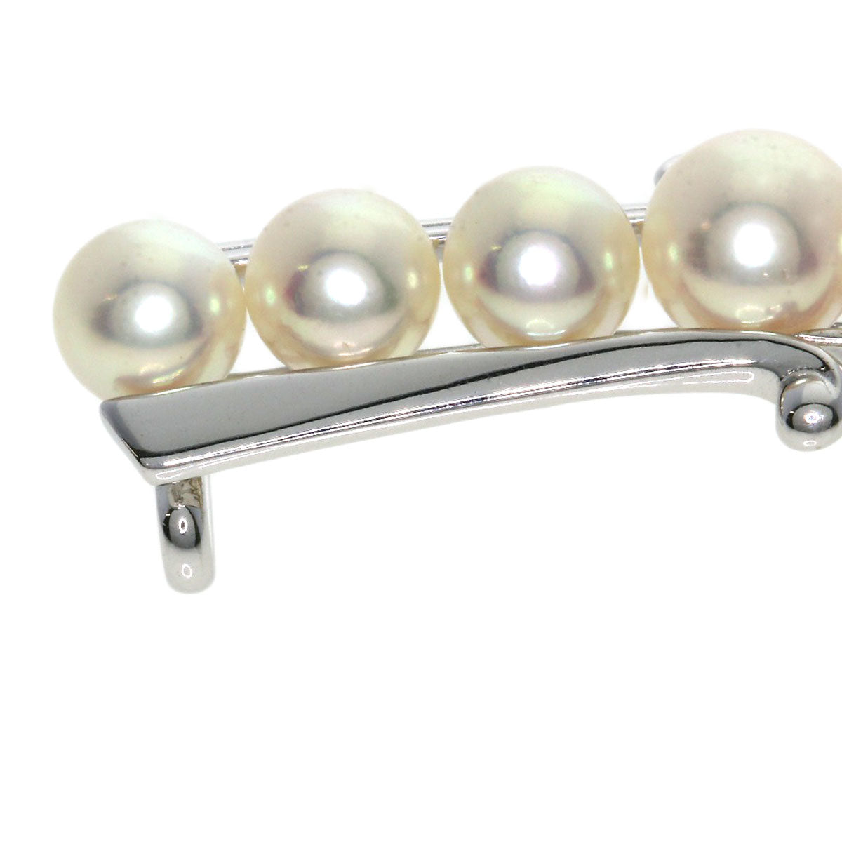 MIKIMOTO Pearl Pearl Obi closure K14 White Gold Ladies [Used]