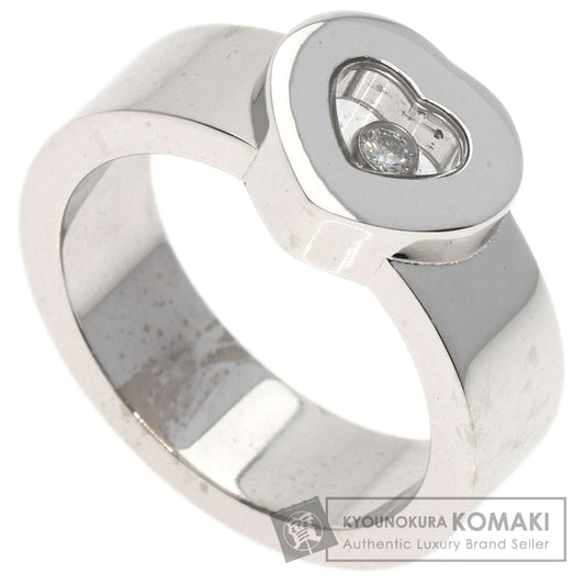 Chopard   Ring Happy diamond 82/2897-20 K18 White Gold Ladies