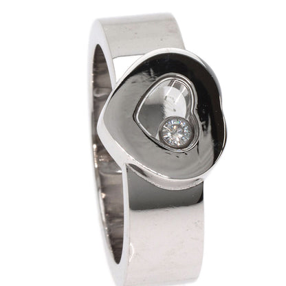 Chopard   Ring Happy diamond 82/2897-20 K18 White Gold Ladies