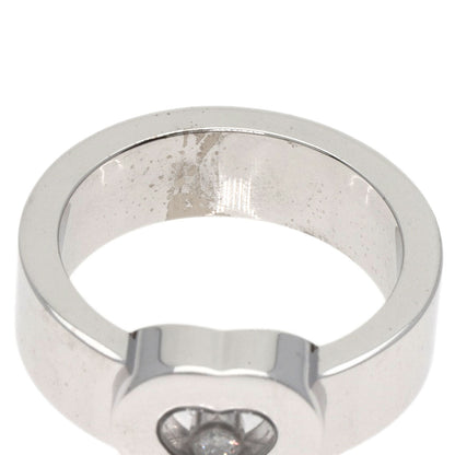 Chopard   Ring Happy diamond 82/2897-20 K18 White Gold Ladies