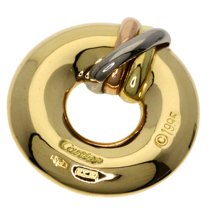 CARTIER Trinity Circle Pendant top K18 Yellow Gold K18 White GoldLadies [Used]