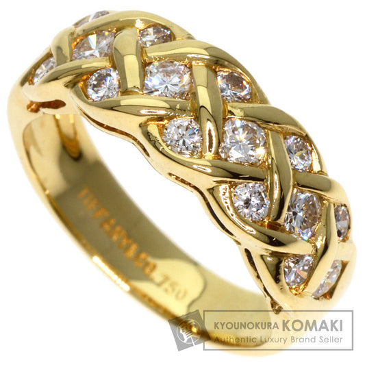 TIFFANY&Co.   Ring Diamond K18 Yellow Gold Ladies