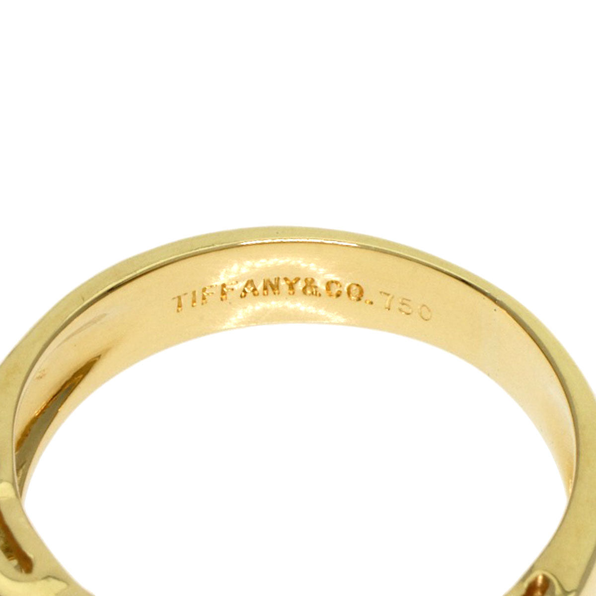 TIFFANY&Co.   Ring Diamond K18 Yellow Gold Ladies