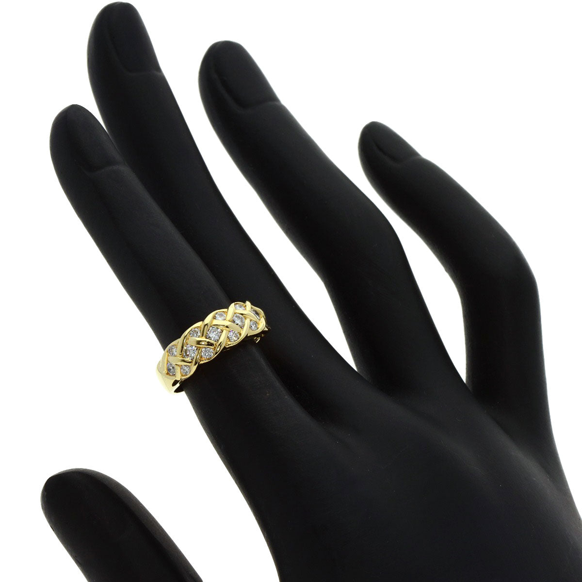 TIFFANY&Co.   Ring Diamond K18 Yellow Gold Ladies