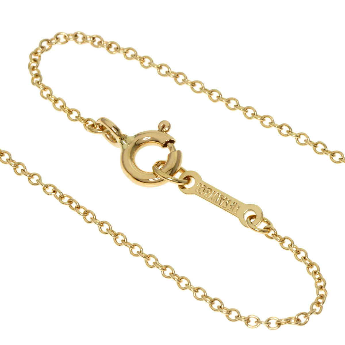 TIFFANY&Co.   Necklace kiss K18 Yellow Gold Ladies