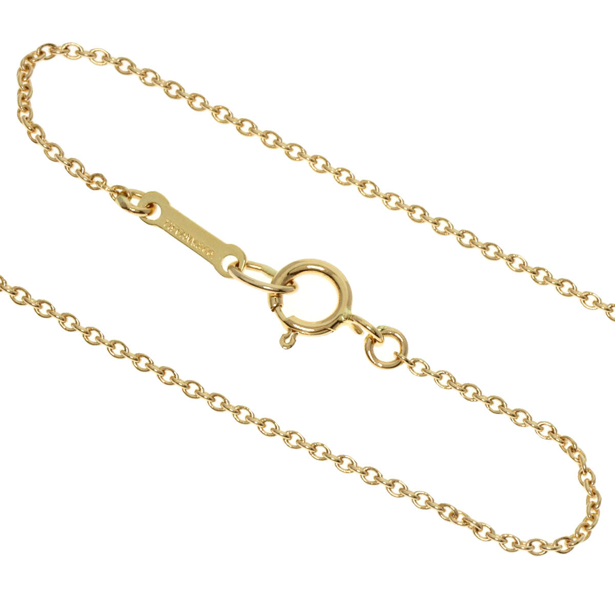 TIFFANY&Co.   Necklace Full heart K18 Yellow Gold Ladies