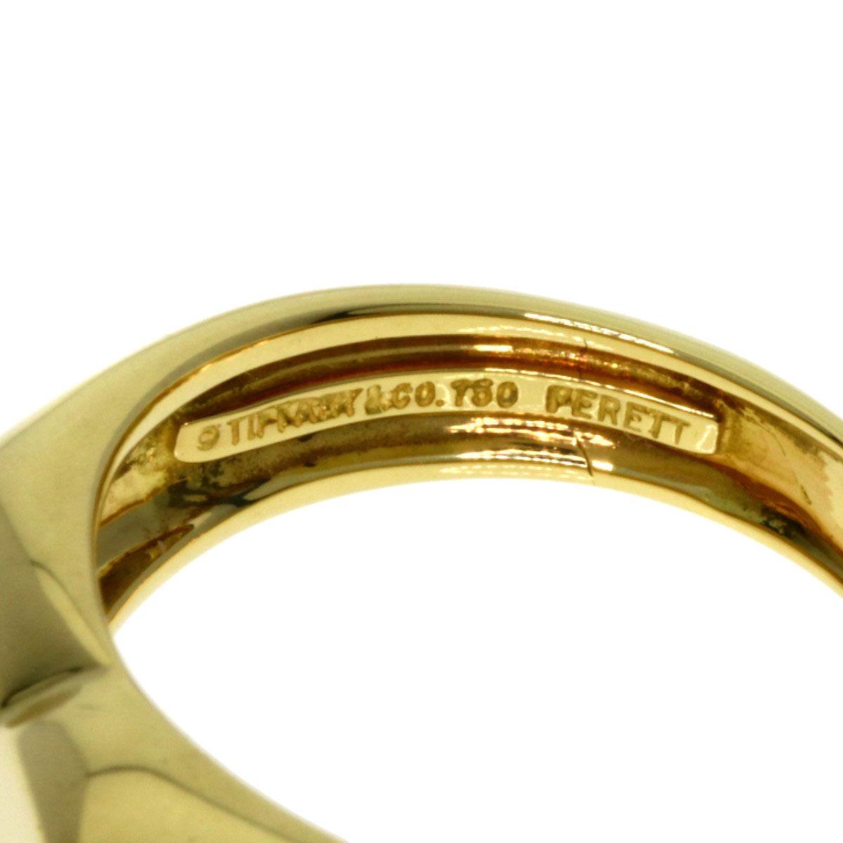 TIFFANY&Co.   Ring signet heart K18 Yellow Gold Ladies