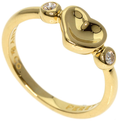TIFFANY&Co.   Ring Heart Diamond K18 Yellow Gold Ladies