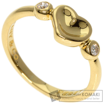 TIFFANY&Co.   Ring Heart Diamond K18 Yellow Gold Ladies