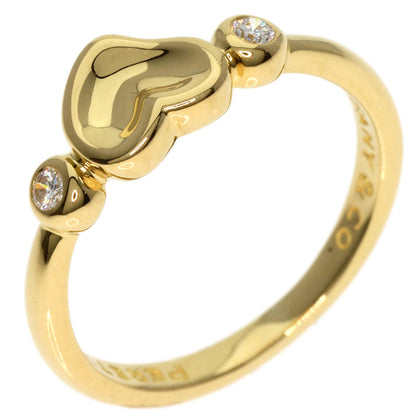 TIFFANY&Co.   Ring Heart Diamond K18 Yellow Gold Ladies