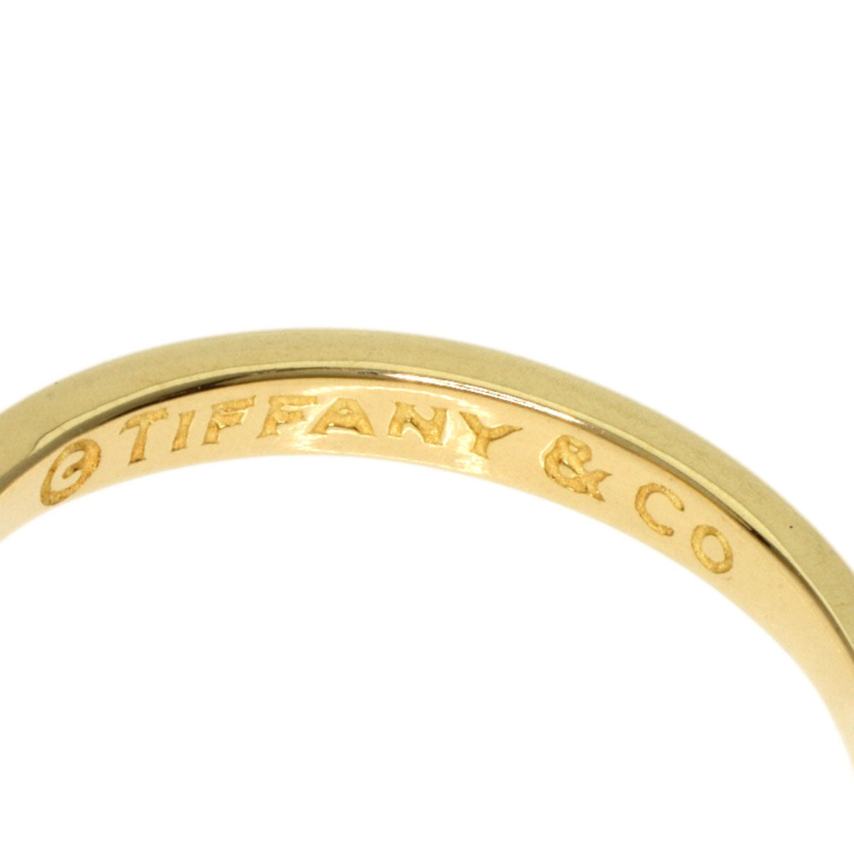 TIFFANY&Co.   Ring Heart Diamond K18 Yellow Gold Ladies