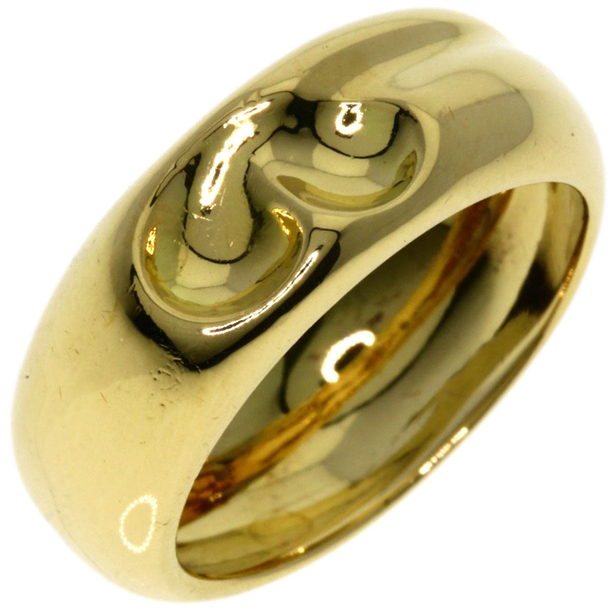 TIFFANY&Co.   Ring Full heart K18 Yellow Gold Ladies