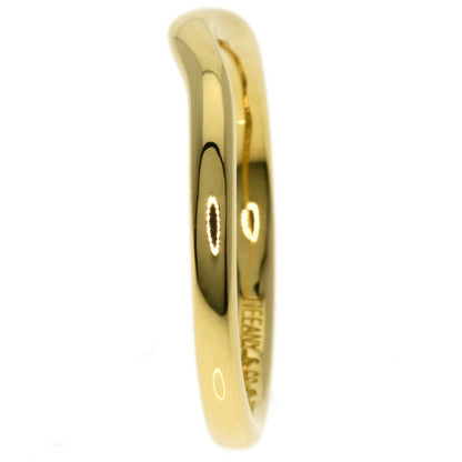 TIFFANY&Co.   Ring Curved band K18 Yellow Gold Ladies