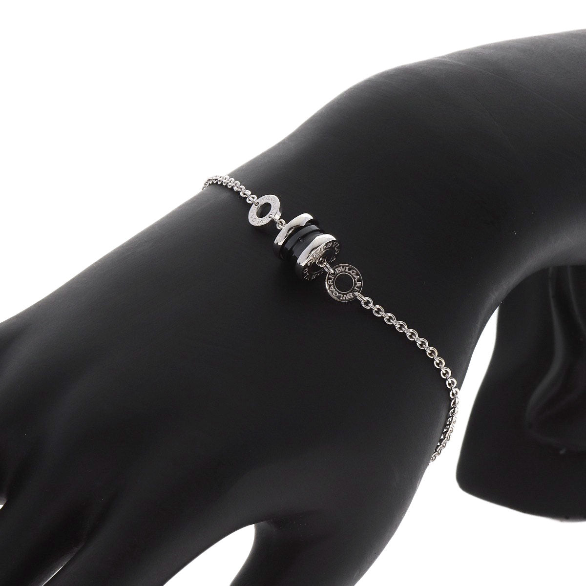 BVLGARI B.zero1 Save the Children ML Bracelet Silver Ladies [Used]