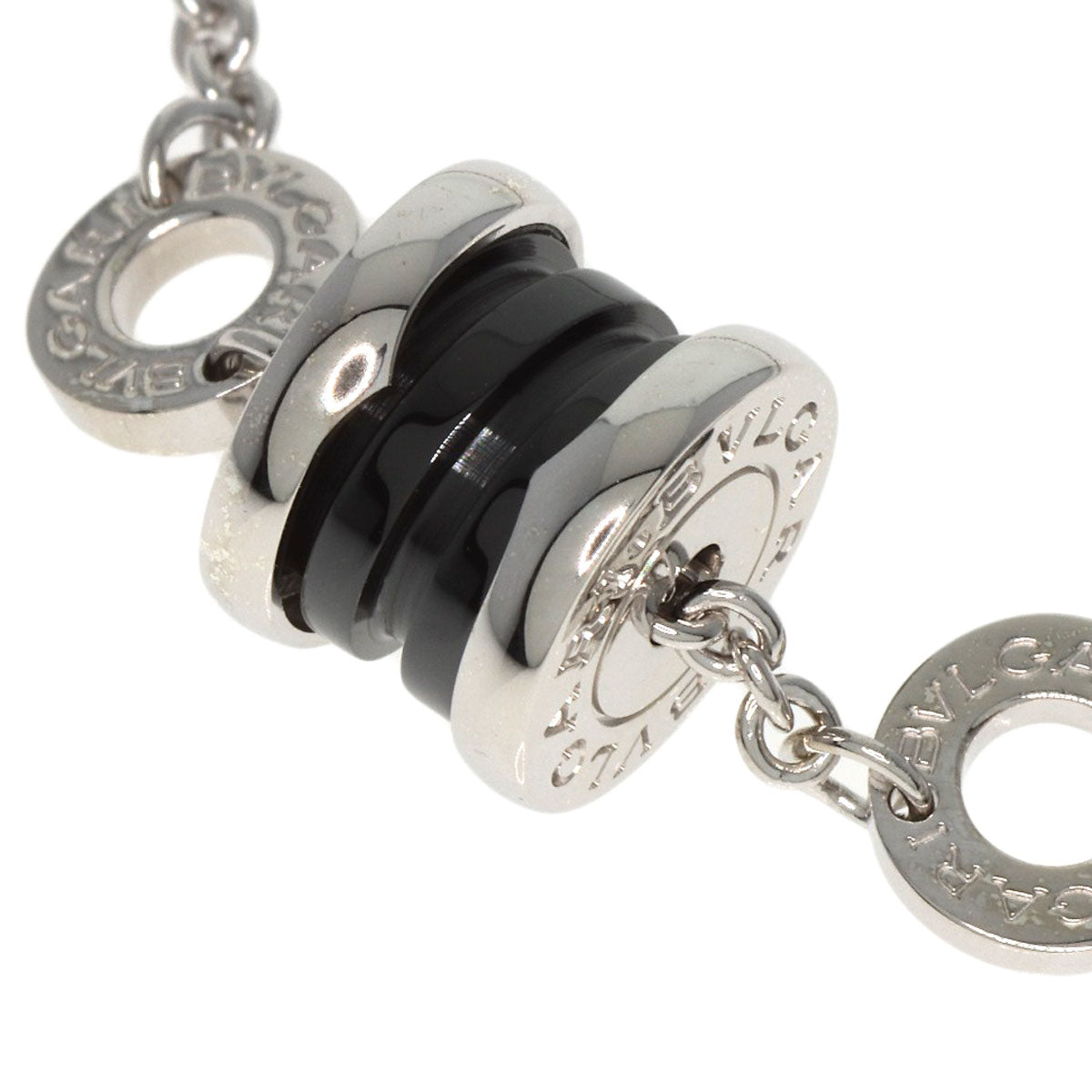 BVLGARI B.zero1 Save the Children ML Bracelet Silver Ladies [Used]