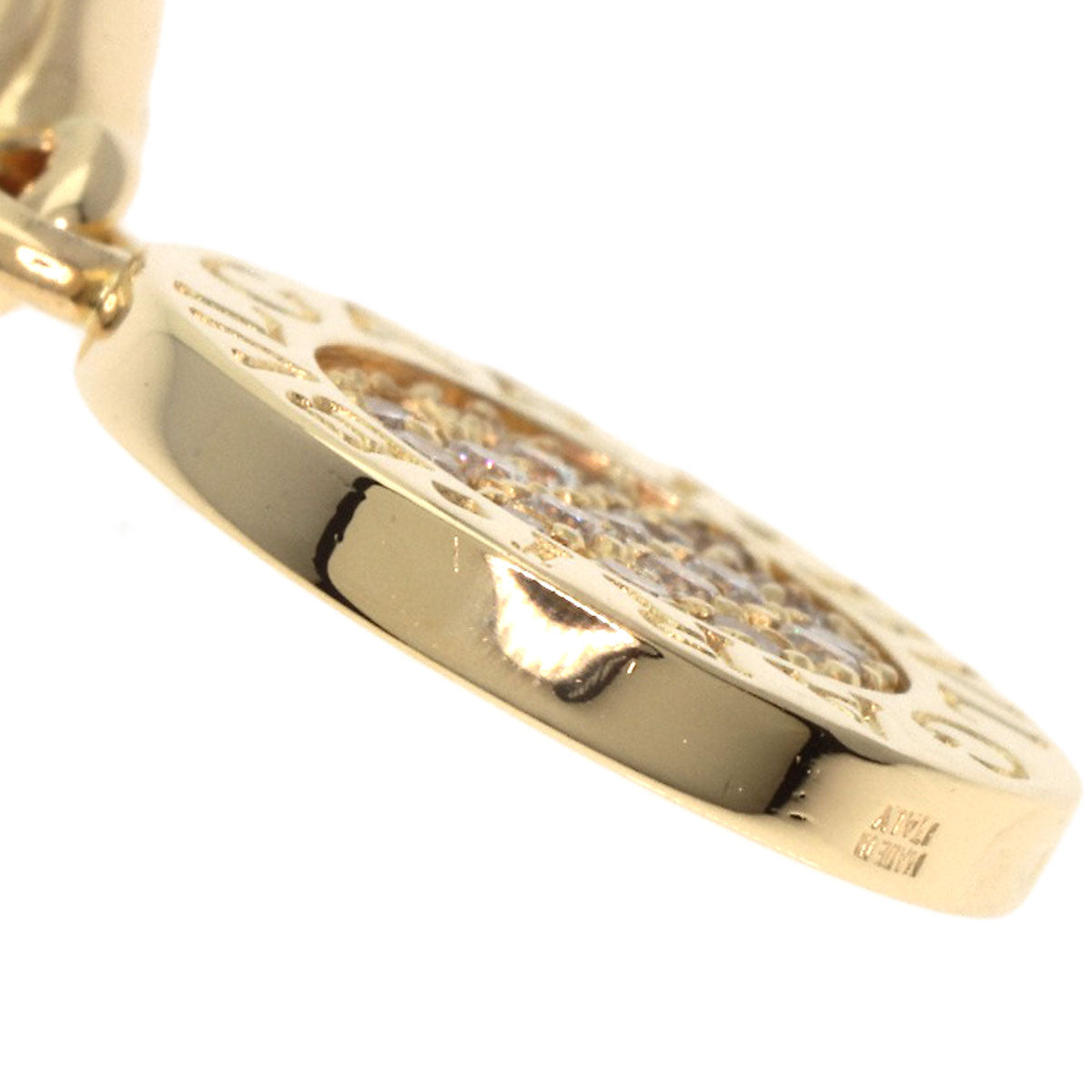 BVLGARI   Pendant top BVLGARI BVLGARI Diamond K18 Yellow Gold Ladies