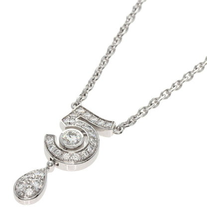 CHANEL   Necklace NO.5 Diamond K18 White Gold Ladies