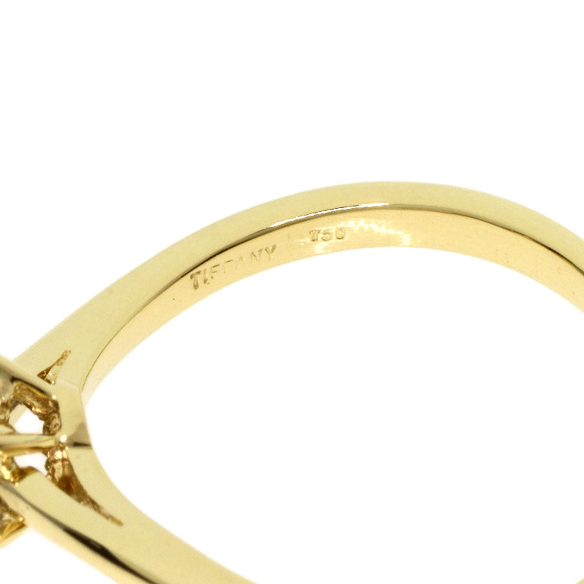 TIFFANY&Co.   Ring Buttercup Emerald Diamond K18 Yellow Gold Ladies